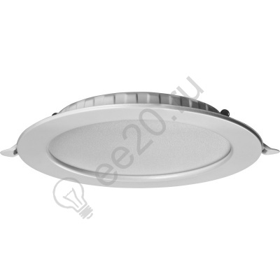 Светильник св/д встраив.18Вт 6500К IP44 d150-170 мм круглый DOWNLIGHT ОНЛАЙТ 90489