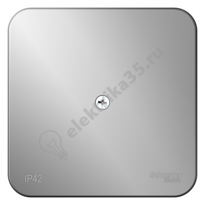 Коробка распред. ОП BLANCA IP42 алюм. SchE BLNRK000013