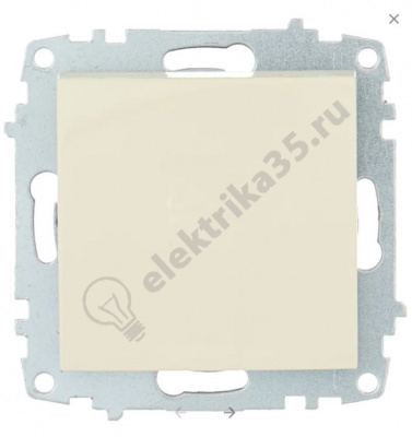 Механизм выключателя 1-кл. Cosmo крем. ABB 619-010300-200