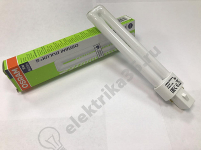 Лампа люминесцентная 9Вт 9/840 2p G23 OSRAM