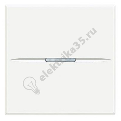 BT Axolute Белый Переключатель аксиальный 1-кл. 10А, 250В, винт. клеммы, 2 мод. HD4003M2N