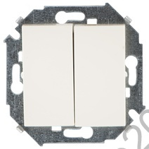 Механизм переключателя проходного 2-кл. СП 16А IP20 сл.кость Simon15 1591397-030