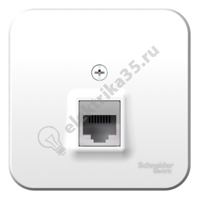 Розетка комп. ОП BLANCA RJ45 бел. SchE BLNIA045001