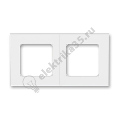 Рамка Levit 2п бел./ледяной ABB 2CHH015020A6001