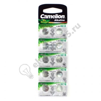 Элемент питания Camelion G10(389A)  LR1130