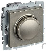 Светорегулятор СП BRITE пов-наж. 600Вт бр. IEK BR-D20-0600-K45