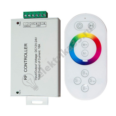 Контроллер RGB 12/24V 288/576Вт Ecola RFC24WESB