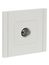 Розетка TV FORTE&PIANO белый IEK FP-A10-O-K01