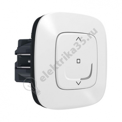 Выключатель управления жалюзи/рольставни. Цвет Белый. Valena Allure NETATMO 752590