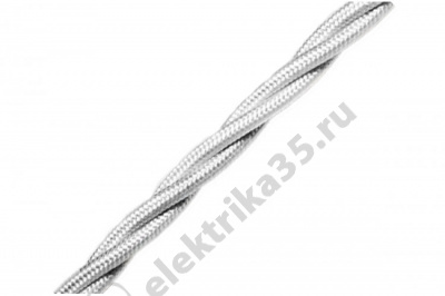 BIRONI Витой провод 2*2,5 ,цвет белый