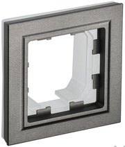 Рамка 1-м BRITE IP44 темн.бронза IEK BR-M12-44-K45