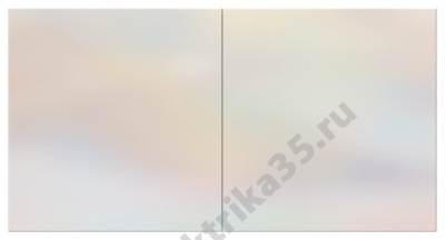 Розетка 2-м ATLAS с з/к., защ. шторки со сдвиж. крышкой 16А в сборе жемчуг SchE ATN000428