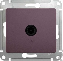 Мех-м розетки TV оконеч. GLOSSA сирен. туман SchE GSL001491