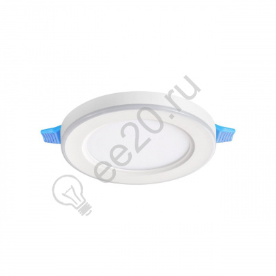 Светильник встраив. LED 9W 4000K белый, рег. лапки Novotech 359012