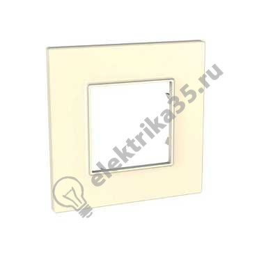 Рамка 1-м Unica quadro беж. SchE MGU2.702.25