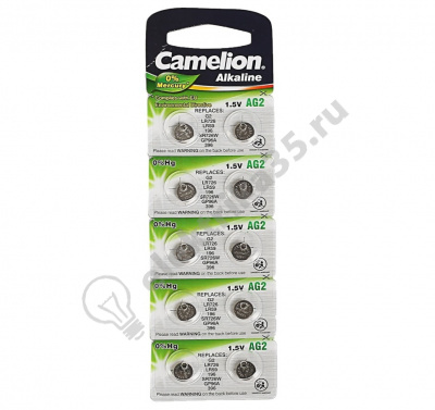Элемент питания Camelion G 2(396A)  LR726