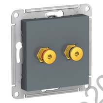 Механизм аудиорозетки 2-м AtlasDesign грифель SchE ATN000787
