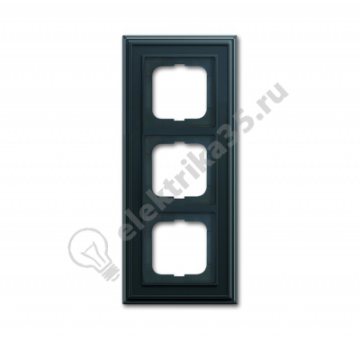 Рамка 3-м Династия антрацит ABB 2CKA001754A4607