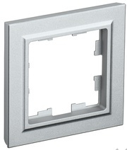 Рамка 1-м BRITE алюм. IEK BR-M12-K47 