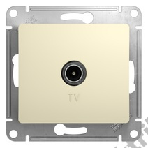 Мех-м розетки TV оконеч. GLOSSA беж. SchE GSL000291