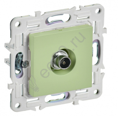 Мех-м розетки TV SKANDY мятный IEK SK-A10-O-K06