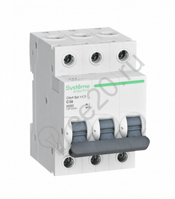 Выключатель автоматический 3п C 50А  4.5кА City9 Set SE C9F34350