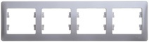 Рамка 4-м GLOSSA гориз., перлам. SchE GSL000604