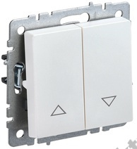 Мех-м выкл. жалюзи BRITE жемчуг IEK BR-V15-0-10-K36	