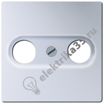 Накладка TV/FM EcoProfi алюминий A561PLTVAL