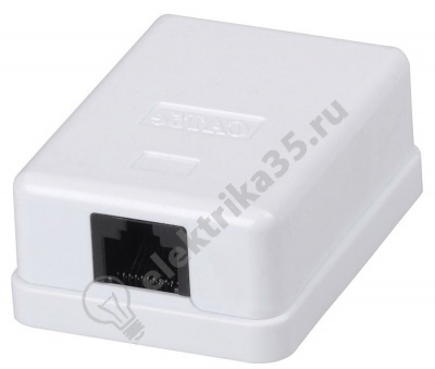 Розетка 1-я RJ-45 ОП комп. REXANT 03-0121