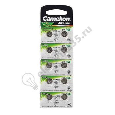 Элемент питания Camelion G 6(371A)  LR921