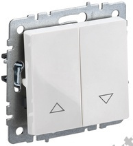 Мех-м выкл. жалюзи BRITE бел. IEK BR-V15-0-10-K01
