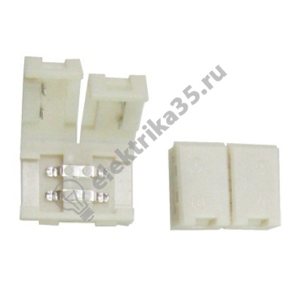 Разъем зажимной 2-х конт 10 mm SMD5050 Ecola (SC21USESB) 