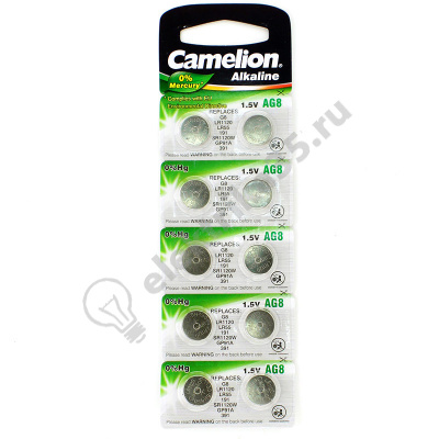 Элемент питания Camelion G 8(391A)  LR1120