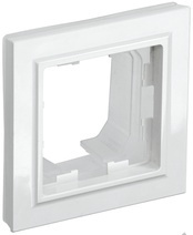 Рамка 1-м BRITE IP44 бел. IEK BR-M12-44-K01