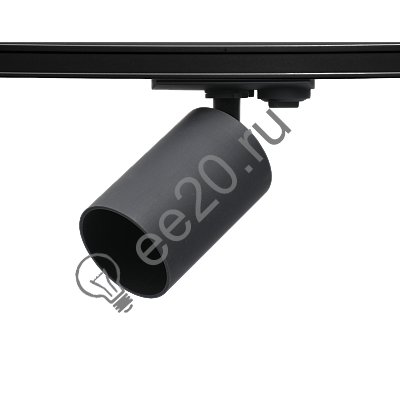Светильник трековый на шинопровод 15W GU10 черный   JazzWay 5049222