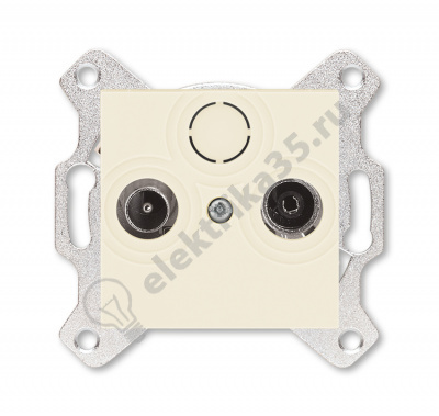 Розетка TV-R Levit оконечная сл. кость ABB 2CHH083503A6017