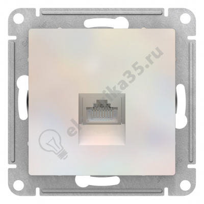 Мех-м розетки комп. ATLAS RJ45 жемчуг SchE ATN000483
