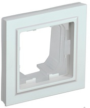 Рамка 1-м BRITE IP44 жемчуг IEK BR-M12-44-K36