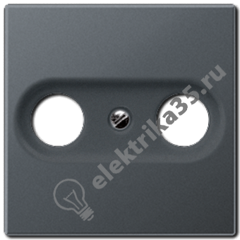 Накладка TV/FM EcoProfi антрацит A561BFPLTVAN