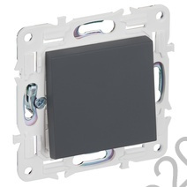 Мех-м перекрестного выключателя 1-кл. SKANDY графит IEK SK-V13-0-10-K53
