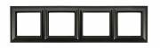Рамка 4-м Eco Profi Standart антрацит EPS484AN
