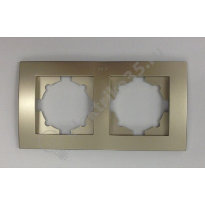 Рамка 2-м Cosmo титаниум  ABB 612-011400-226