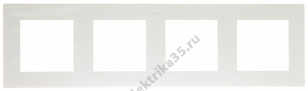 Рамка 4-м Simon24 бел. 2400640-030