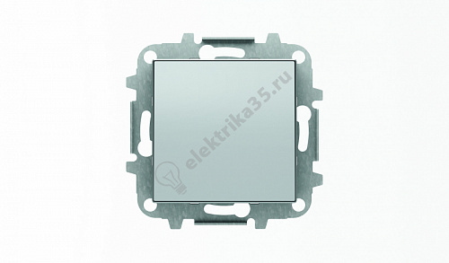Заглушка с суппортом SKY серебристый алюм. ABB 2CLA850000A1301
