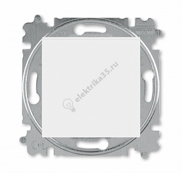 Переключатель 1-кл. Levit перекрестный бел./ледяной ABB 2CHH590745A6001