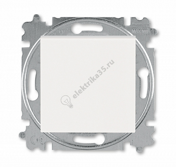 Переключатель 1-кл. Levit перекрестный жемчуж./ледяной ABB 2CHH590745A6068