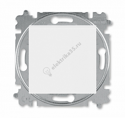 Переключатель 1-кл. Levit бел./ледяной ABB 2CHH590645A6001