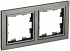 Рамка 2-м BRITE шампань IEK BR-M22-K37	